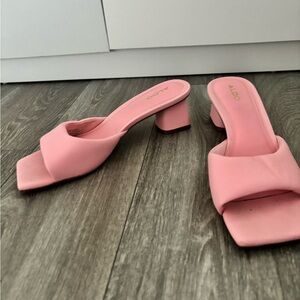 Aldo pink shoes size 9